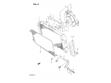 Electroventilador SUZUKI BANDIT 400 1991-1993  segunda mano