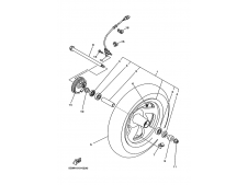 Soporte sensor abs YAMAHA MAJESTY 250 2003-2006  segunda mano