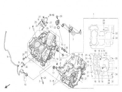 SISTEMA ELECTRICO SENSOR CUENTA KILOMETROS Honda  cbr 500 r 2016 - 20