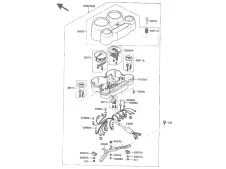 RELOJES COMPLETOS Kawasaki Zx10 1000 cc 1988 - 1990