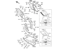FALDÓN DERECHO Kawasaki Zx10 1000 cc 1988 - 1990