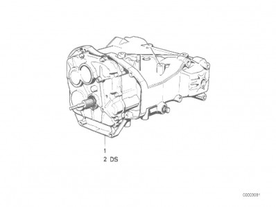 CAJA CAMBIOS Bmw k100 Base 2 1000 1987 - 1990  0521 