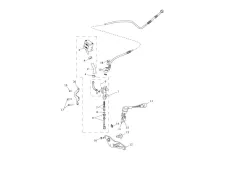PEDAL FRENO TRASERO Triumph Tiger explorer 1200 2012 - 2018