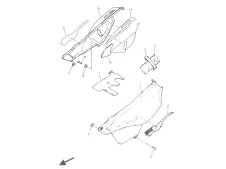 CACHA IZQUIERDA Yamaha Xt e 600 1990-1994