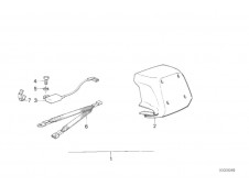 TAPA BOBINAS DE ALTA Bmw k100 Base 2 1000 1987 - 1990  0521 