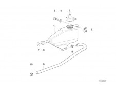 DEPÓSITO ANTICONGELANTE Bmw k1200 rs abs 1996 -  2001