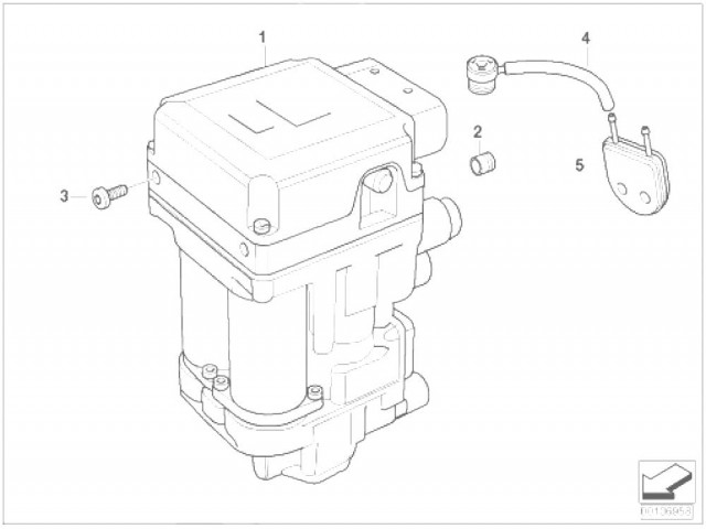 VALVULA VACIO ABS Bmw K1200 gt 2003 - 2005