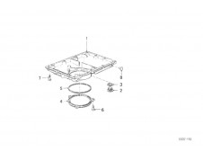 TAPA FILTRO ACEITE Bmw K1200 gt 2003 - 2005