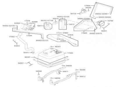Aforador  Kymco Xciting 250 2005-2007