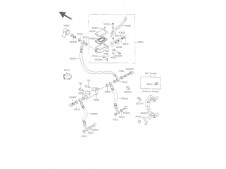 Bomba freno delantero Kawasaki Gpx 600 1985-1990