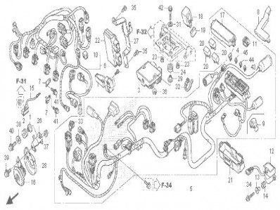 CDI con llave Honda Cb 1000 r 2008 - 2018