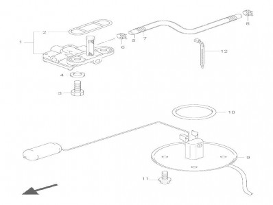 Aforador Suzuki Intruder vl800 volusia 2001-2004