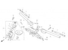 Cerradura clausor  Honda Cbr 1000 1990-1992