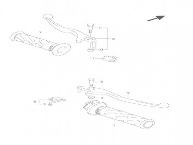Interruptor freno trasero Suzuki burgman 200 2014 - 2016
