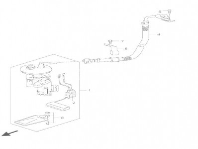 Bomba gasolina Suzuki Burgman 200 2007-2007
