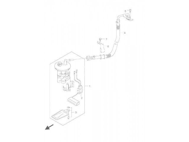 Bomba gasolina Suzuki Burgman 200 2007-2007