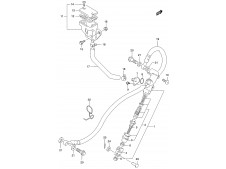 LATIGUILLO FRENO TRASERO Suzuki Gs e 500 2002-2008