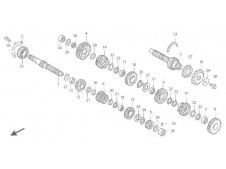 Cambio completo de motor  Honda Cbr 600 s 2001-2002