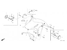 Aleta delantera Honda Cb 500 f abs 2019 - 2021