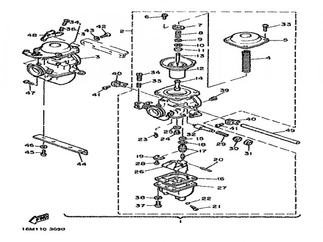 BATERIA CARBURADORES Yamaha Xs 400 1982-1986