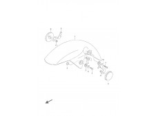 Aleta delantera Suzuki Gsx 125 s 2018 - 2020