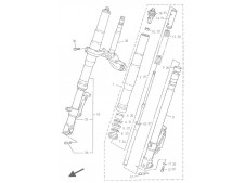 Tija inferior Yamaha Yzf 750 1993-1995
