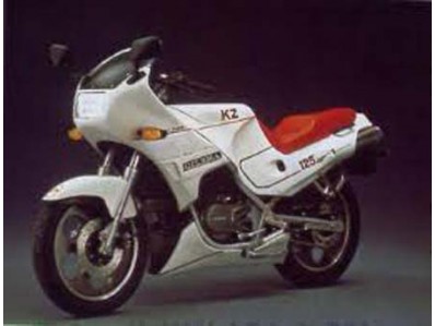 Deposito gasolina superior GILERA KZ 125 1986-1990  recambios para moto