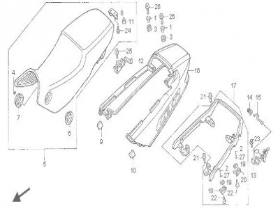 Colin  Honda Cbr dual 1000 1993-1999