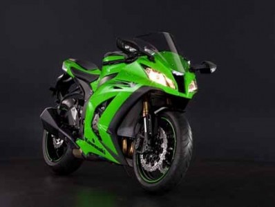 Embellecedor deposito izquierdo Kawasaki Zx10 r 1000 cc 2011 - 2015