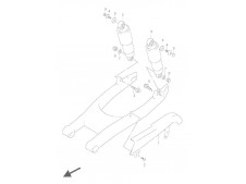 Cubre cadenas  Suzuki Marauder 800 1997 - 2004