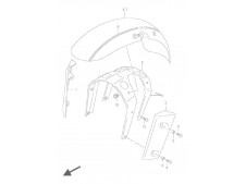 Aleta delantera izquierda  Suzuki Marauder 800 1997 - 2004