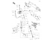 Deposito liquido frenos trasero Kawasaki Z900 E 2020 - 2021