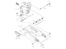 Patin basculante Kawasaki Z900 E 2020 - 2021