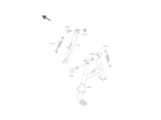 Caballete  Kawasaki Zephyr 750 1990-1998