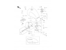 Aforador  Kawasaki Zephyr 750 1990-1998