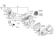 Enfriador aceite Kymco Xciting 500, I evo, i r abs, i  afi  2005 - 20