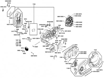Enfriador aceite Kymco Xciting 500, I evo, i r abs, i  afi  2005 - 20