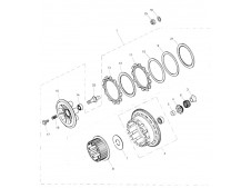 Campana embrague Triumph Tiger 955 2001-2002