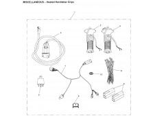 Puños calefactables Triumph Tiger 955 2001-2002