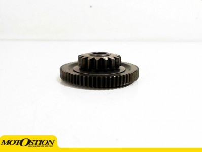 Piñon doble motor arranque Kawasaki er6n abs 650 2009-2011