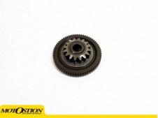 Piñon doble motor arranque Kawasaki er6n abs 650 2009-2011