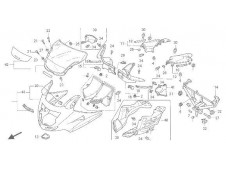 Cupula Honda cbr 1100 xx 1999 - 2001