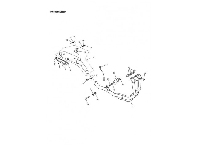 Colectores Triumph tiger 955 2005 - 2006