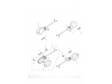 Intermitente delantero derecho trasero izquierdo Triumph Tiger 955 20