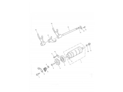 Sensor punto muerto Triumph tiger 955 2005 - 2006