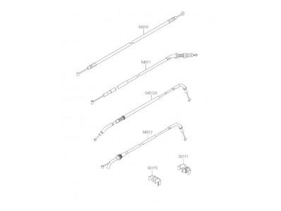 Cable embrague Kawasaki Z 800 e 2013 - 2016