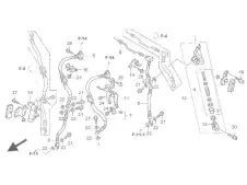 Bomba freno delantero secundario Honda Cbr 1100 xx 1999 - 2001