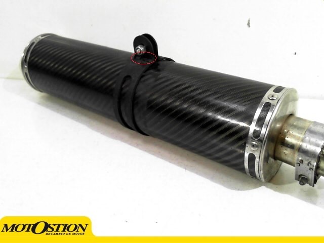 Escape Scorpion Factory Kawasaki Z1000 (07-09) Carbono/Inox Redondo