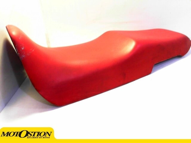 Asiento rojo GILERA KZ 125 1986-1990  moto