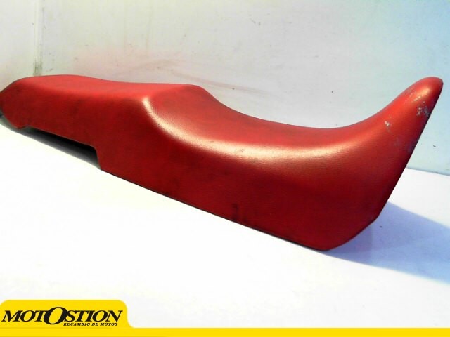 Asiento rojo GILERA KZ 125 1986-1990  moto